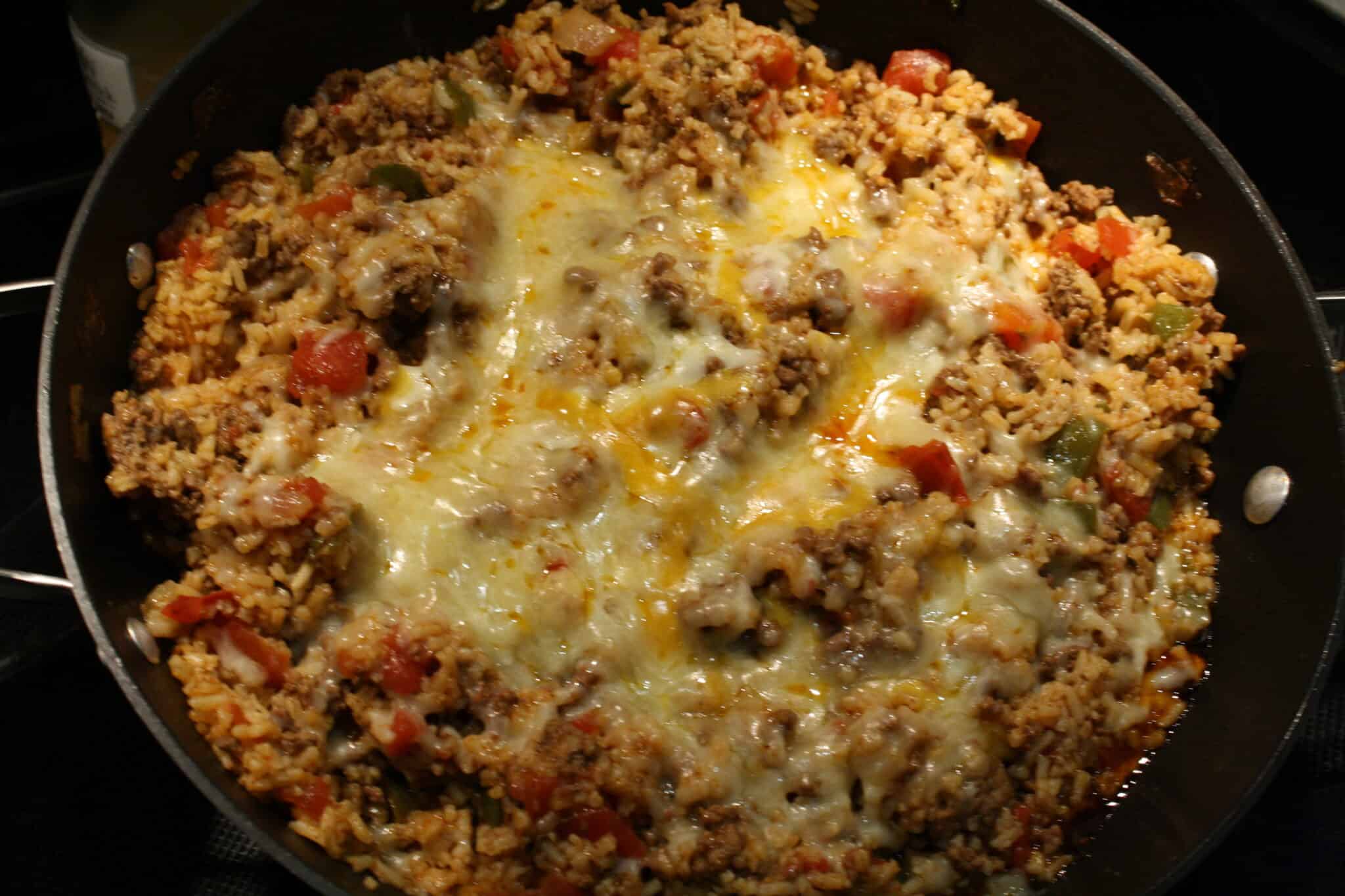 Beefy Tex-mex Family Rice Skillet - Simple Meal Girl