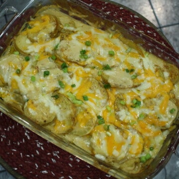 Quick and Easy Cheesy Scalloped Potatoes