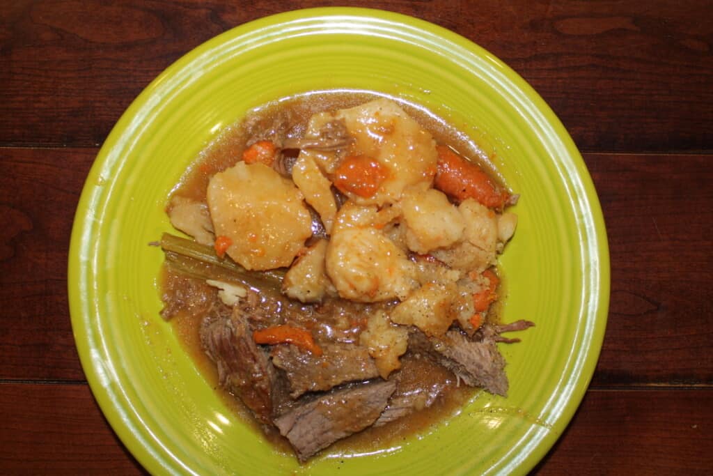 Pot Roast can be cooked FROZEN! -Instant Pot - Simple Meal Girl