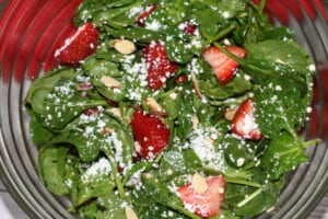 Strawberry Salad with Honey Vinaigrette